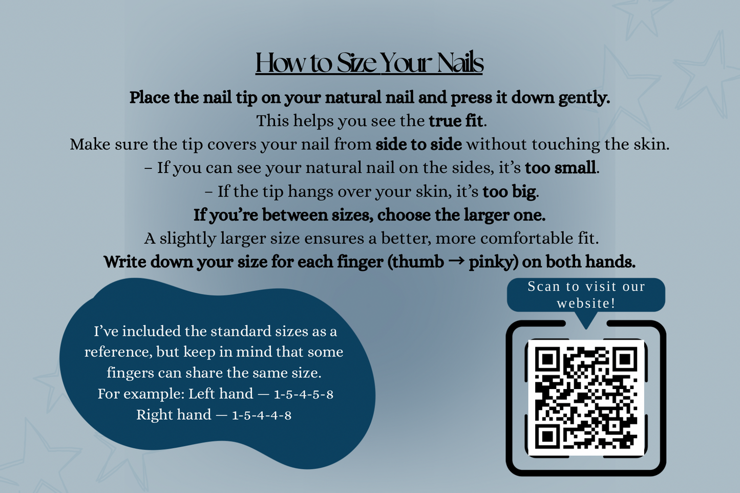 Sizing Kit